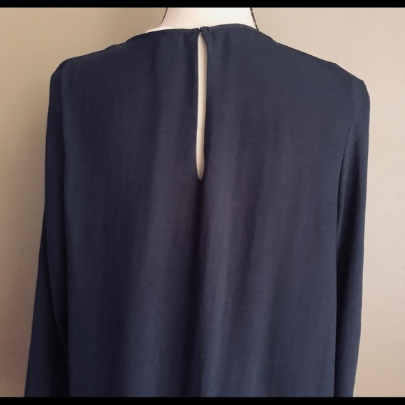 [H&M] Navy Long Lightweight Dress - Picture 4 of 4